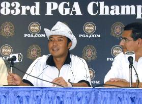 Shingo Katayama finished 4th on Sunday, at The 83rd PGA Championship